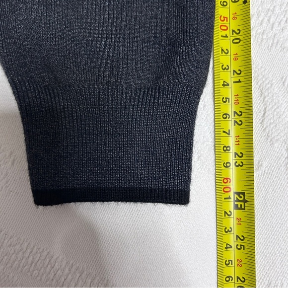 Sergio Louis Gray Argyle Men's XL Button Up cardigan grampacore academia v neck - Picture 9 of 9